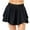 Black, variant on TMOYZQ Tennis Skirts for Women with Pockets Built-in-Shorts Lightweight Athletic Golf Skorts Skirts A-Line High Waisted Ruffle Layered Running Workout Skorts