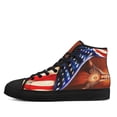 thumbnail image 3 of Mother Mary High Top Canvas Shoes Sneakers Black Size 9.5, 3 of 7
