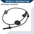 thumbnail image 5 of Unique Bargains No.90766355 ABS Wheel Speed Sensor for Chevrolet Cruze 2015-2018 Front Left ABS Sensor Anti-lock Braking System Sensor 1 Pcs, 5 of 7