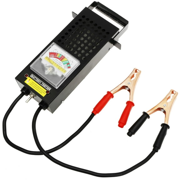 6V 8V 12V Battery Load Tester With Alligator Clip Versatile Precise Golf Cart Battery Tester for Boat Beach Bike Snowmobile