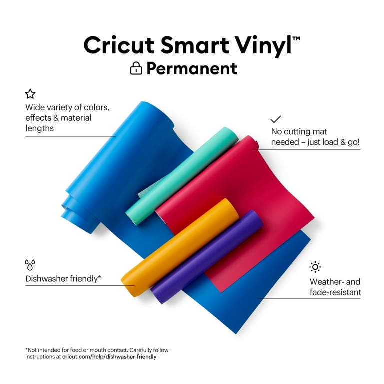 Cricut Smart Vinyl  Permanent  (12 ft), 13" x 144"