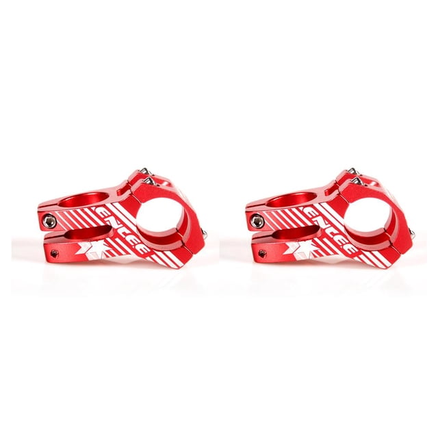 Eigraketly Vástago de manillar de bicicleta de 31,8mm, extensor de horquilla de bicicleta hueca ajustable de 28,6mm, adaptador de repuesto de conducción Rojo 2piezas Eigraketly CBP208424