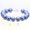 Blue, variant on K-KED Fashion 8/10/12mm Multi-Color South Sea Shell Pearl Round Beads Bracelets 7.5''-Light Pink-12mm