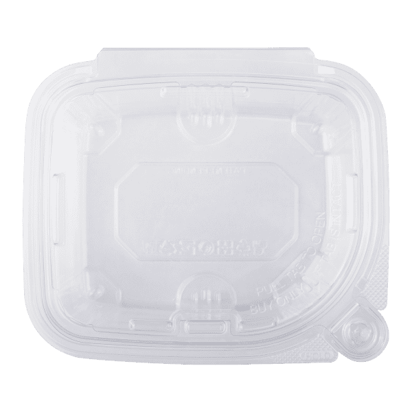 Pactiv PWP APET 16 oz. Plastic Tamper Resistant Square Deli