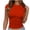 Red, variant on Backless Shirts for Women Short Sleeve Slim Fit Cropped T Shirt Casual Stretch Fashion Blouse Crewneck Trendy Basic Solid Color Tops