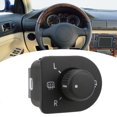 thumbnail image 4 of Side Mirror Control Switch, Rearview Mirror Adjustment Knob 1J1 959 565E Black Quick Response High Sensitivity Metal  For Car, 4 of 8