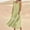 Green, variant on Sakmal with Pocket Plus Size Summer Dresses Graphic Loose Fit Comfort Fit Green Sleeveless Maxi Slip Dress