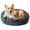 Dark Grey, variant on Dog & Cat Bed for Indoor Cats, 20in Calming Donut Bed for Puppy and Kitten, Washable Round Fluffy Pet Bed for Small Medium Dogs and Cats (Light Grey)