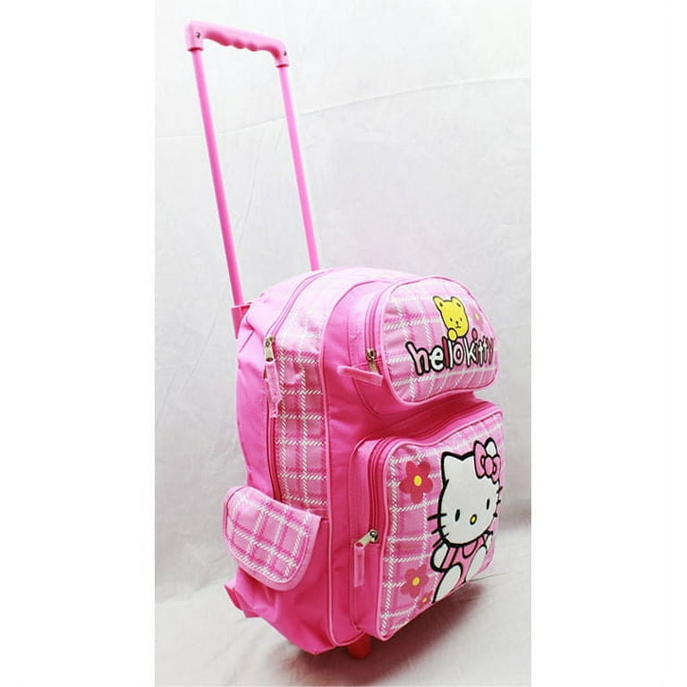 Sanrio Hello Kitty with Teddy Pink Large Messenger Bag - Backpack