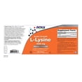 thumbnail image 2 of Supplement NOW Clorhidrato de L-lisina 1000 mg 250 comprimidos, 2 of 6