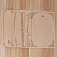 thumbnail image 4 of Miangastore Letter Writing Set Rectangular Kraft Paper 8Pcs 8.5x5.7in For Professionals Office Use, 4 of 8