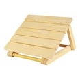 thumbnail image 1 of Reposacabezas de madera para Sauna, uso doméstico, accesorios de Sauna cómodos y resistentes, multifuncional para Sauna, baño, sala de , barril kusrkot Reposacabezas para sauna, 1 of 8
