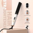 thumbnail image 1 of Estbridge 2-in-1 Dual-purpose Electric Straightening Comb For Straight Hair And Curly Hair  Negative Ion Straightening Styling Brush  Multifunctional  Multiple Temperature Settings  Quick, 1 of 5