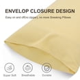 thumbnail image 5 of PiccoCasa 2pcs Pillowcases Soft Microfiber,No Wrinkle,King, Light Gray Pillow Case Covers Standard Gold, 5 of 8