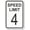 White Black, variant on 8 x 12 inch Speed Limit 4 Aluminum Sign - White Black Funny Metal Street Sign Warning Traffic Road Sign