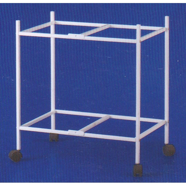 2Shelves Rolling Stand for Two of 30" x 18" x 18" H Bird Flight Cages