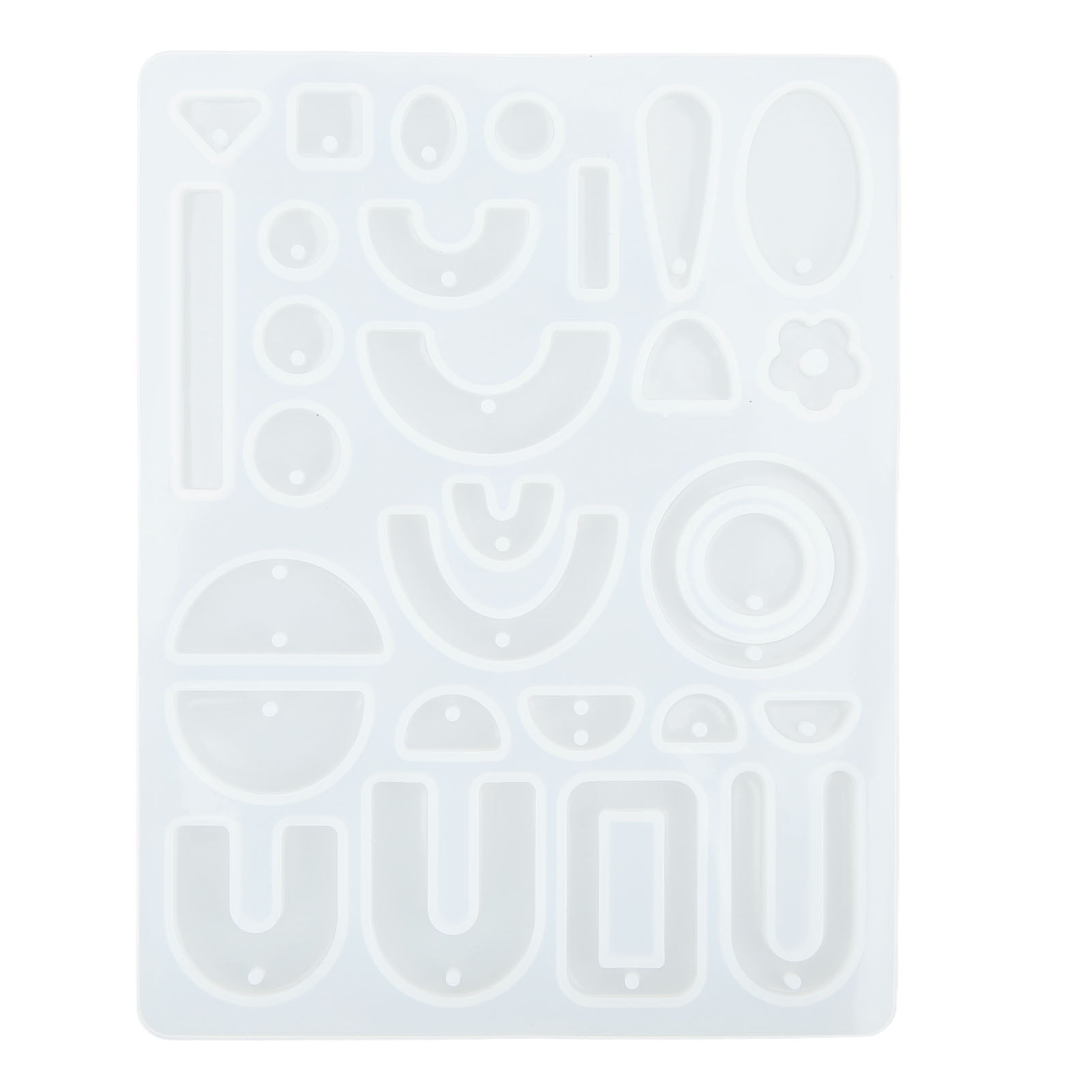 Moule De Boucle D'oreille En Silicone, Haute élasticité