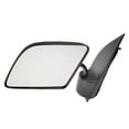 thumbnail image 3 of For Ford E-150 Econoline/E-250 Econoline 2000 2001 2002 Door Mirror Driver Side | Manual Glass | Non-Heated | Single Glass | Standard | Manual Folding | Textured Black | For FO1320172 | F4UZ17683A, 3 of 5