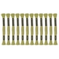 thumbnail image 1 of Unique Bargains Olive Embroidery Floss, 8m - 12 Skeins, 1 of 6