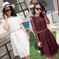 thumbnail image 4 of SmartBy Waist Belt Beads Decoration Adjustable Faux Pearl Dress Waist Belt for Women, 4 of 7