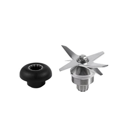 

Durable Quality Stainless Steel Silver+Black Blade and Drive Socket Combo Kit for Blender Parts