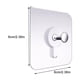 thumbnail image 3 of 20Pcs Photo Frame Stickers Seamless Wall Hooks Punch-Free Strong Adhesive Hooks, 3 of 7