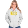 thumbnail image 3 of Yinz Philadelphia Pittsburgh PA Unisex Fleece Graphic Zip Up Hoodie Brisco Brands 2X, 3 of 5