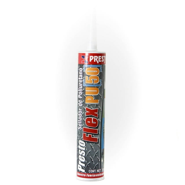 Presto Flex PU-50 pegamento sellador de poliuretano automotriz Negro 300ML