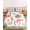 Pink, Green, White, Yellow, variant on Twin Sze Fitted Sheet Set - Pink Flamingos 2 Piece Bedding Sets 16" Deep Pocket Fitted Sheet with 1 Pillowcase, Tropical Summer Botanical Watercolor Brushed Microfiber Hotel Luxury Bed Sheets