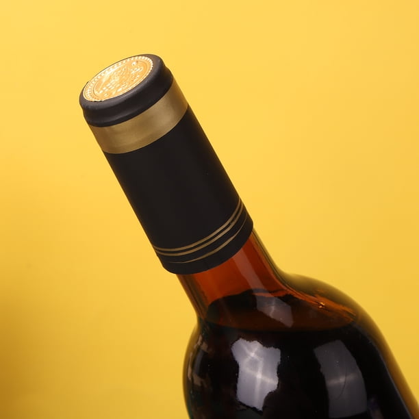 Cápsulas Termorretráctiles 50 Uds botella de vino cápsulas termorretráctiles tapa sellado vino calefacción tapa retráctil