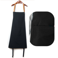 thumbnail image 3 of Delantales con pechera ajustables, delantales de cocina negros resistentes a las manchas de aceite y agua con bolsillos para hombres y mujeres, 3 of 5
