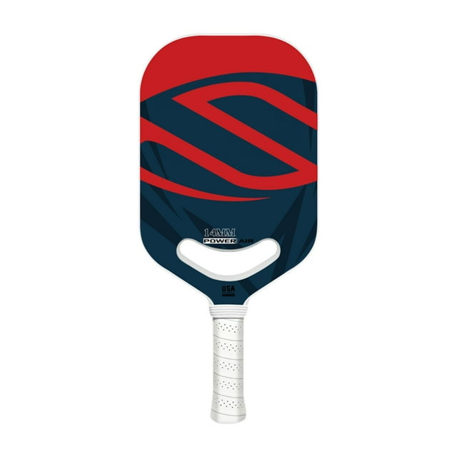 DYNWAVECA Carbon Fiber Pickleball Paddle 14 Thickness Hollow Design Pickleballs Racquet Pickleball Racket for Power Control Kids Adults