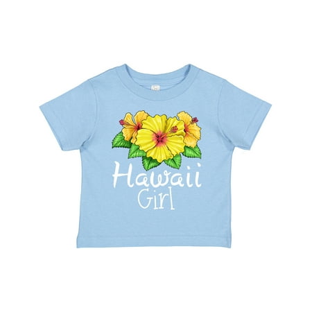 

Inktastic Hawaii Girl Hibiscus Flowers Gift Toddler Toddler Girl T-Shirt