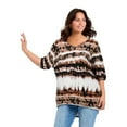 thumbnail image 2 of Avenue Women's Plus Size Leila Top, 2 of 2