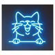 thumbnail image 1 of Letrero De Neón LED Con Forma Gato, Ideal Para Decorar La Pared Tu Habitación, El Hogar, Tiendas Mascotas, Salas Juegos, Bares 45cm, 1 of 3
