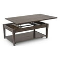 thumbnail image 1 of Steve Silver Brown Wood Crestline Lift-Top Cocktail Table, 1 of 7