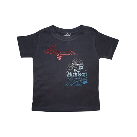

Inktastic Michigan Word Salad Gift Toddler Boy or Toddler Girl T-Shirt