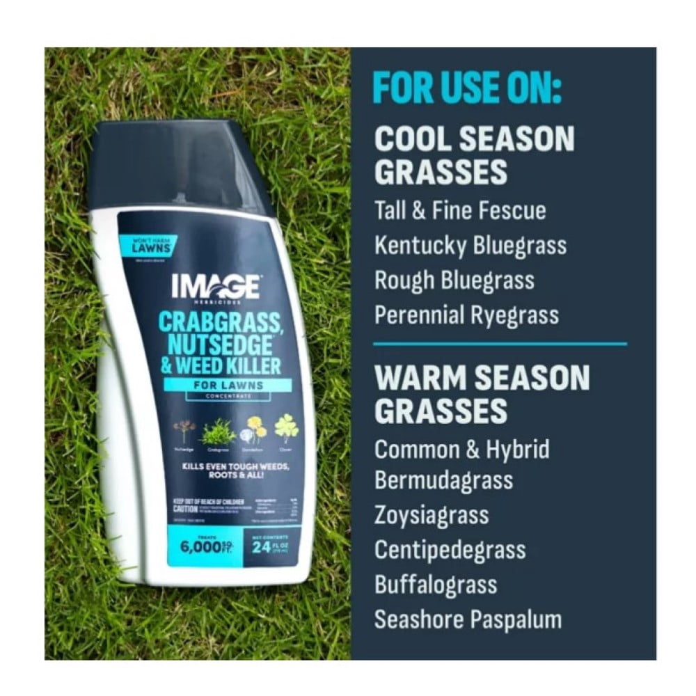 Image 100523495 All-in-One Lawn Weed Killer Concentrate 6,000 sq. ft. Coverage Area, 24 oz.