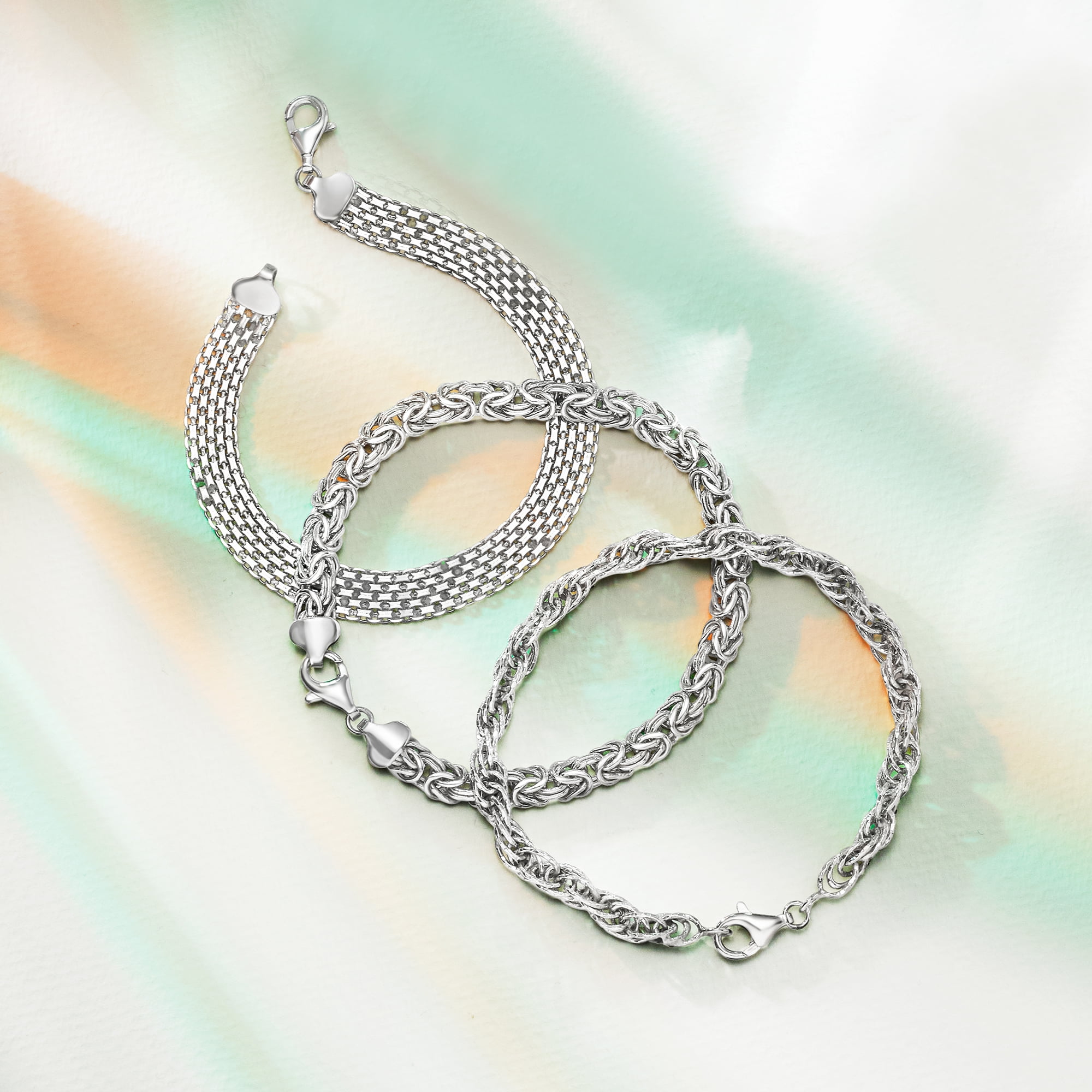 Leslie's Sterling Silver Bracelet - LaneMax Jewelry