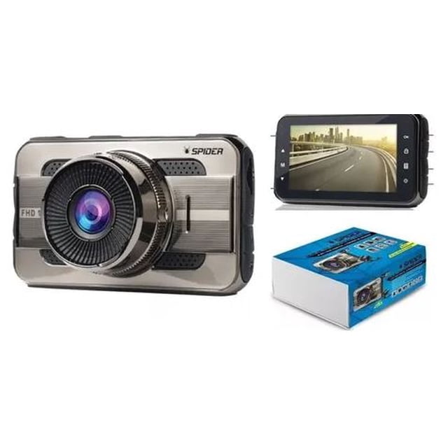 DVR Frontal Y Camara de Reversa Spider 2 EN 1 SR-DVR21