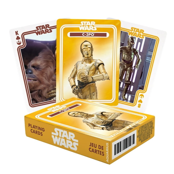 AQUARIUS Star Wars C3PO Playing Cards