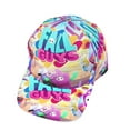 thumbnail image 2 of Fall Guys Gorra de Béisbol para Hombres, Mujeres y Niños, Gorra Clásica de Visera Plana, Gorra Hip Hop Trucker, Snapback Ajustable, 2 of 5