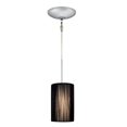 thumbnail image 2 of Jesco Lighting KIT-QAP231-BK-CH-B 1-Light 104 in. H Chrome Low Voltage Pendant Kit- Black, 2 of 2