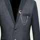 thumbnail image 1 of Broche con cadena Fernando borlas para hombre oro, 1 of 8