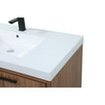 thumbnail image 6 of Elegant Kitchen and Bath 42 inch Single bathroom vanity in walnut brown, 6 of 15