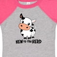 thumbnail image 4 of Inktastic New to the Herd Cute Cow Boys or Girls Baby Bodysuit, 4 of 5