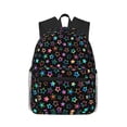 thumbnail image 1 of Fotbe Multi-Colored Stars Mochila Ligera Casual para Laptop para Hombres y Mujeres, Mochila Impermeable de Uso Diario, Mochila para Universidad, 1 of 6
