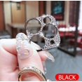 thumbnail image 4 of Rear Camera Decorations for iPhone 13 Pro Max Mini 12 11 Bling Diamond Lens Protective Ring Sticker (Black, for 12 Pro), 4 of 5