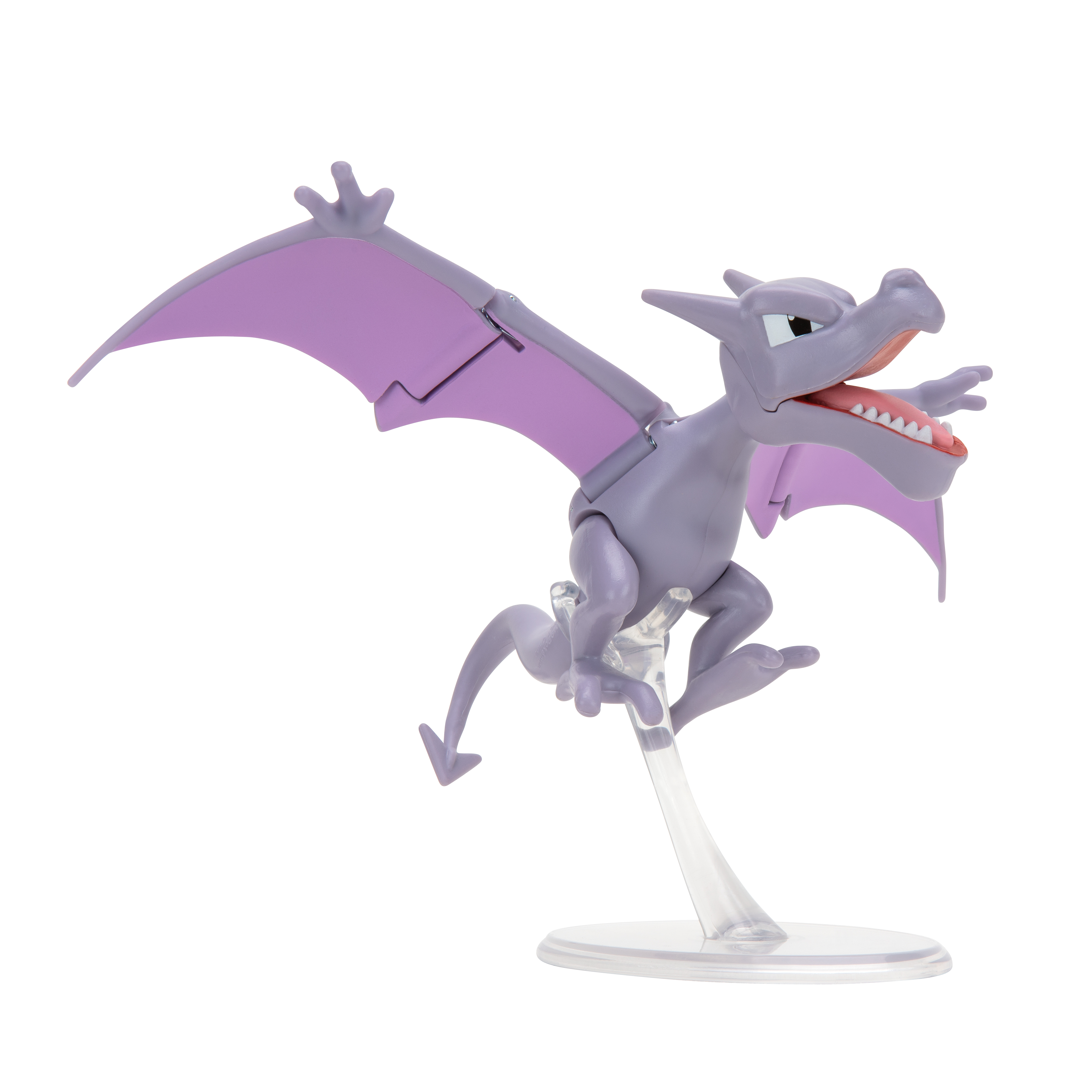 Pokémon Aerodactyl Battle Feature Figure - 4.5 inch Aerodactyl Battle Figure with Flapping Wings