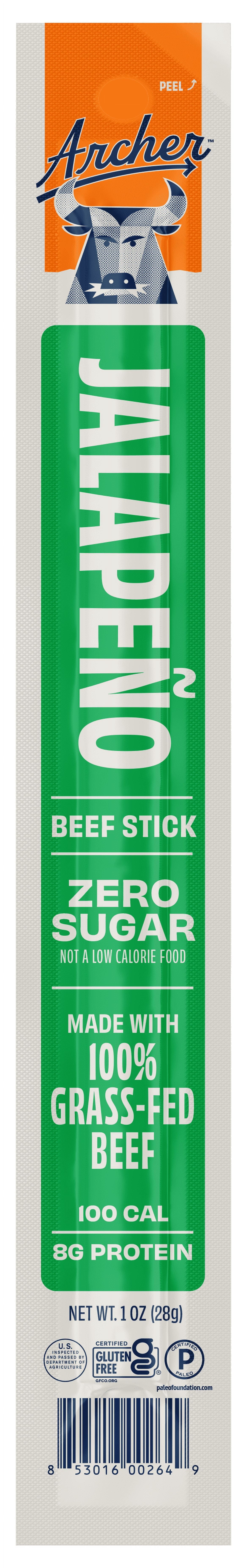 Archer Jalapeno Beef Sticks - 18ct